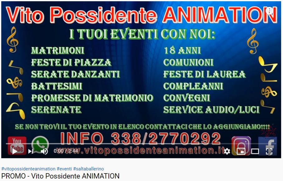 video promo VPA